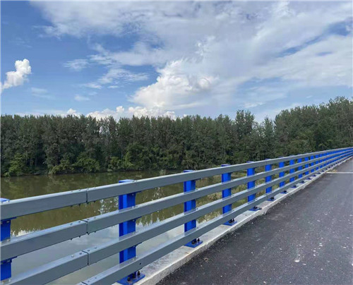 橋梁護欄 定制河道橋梁復合管護欄